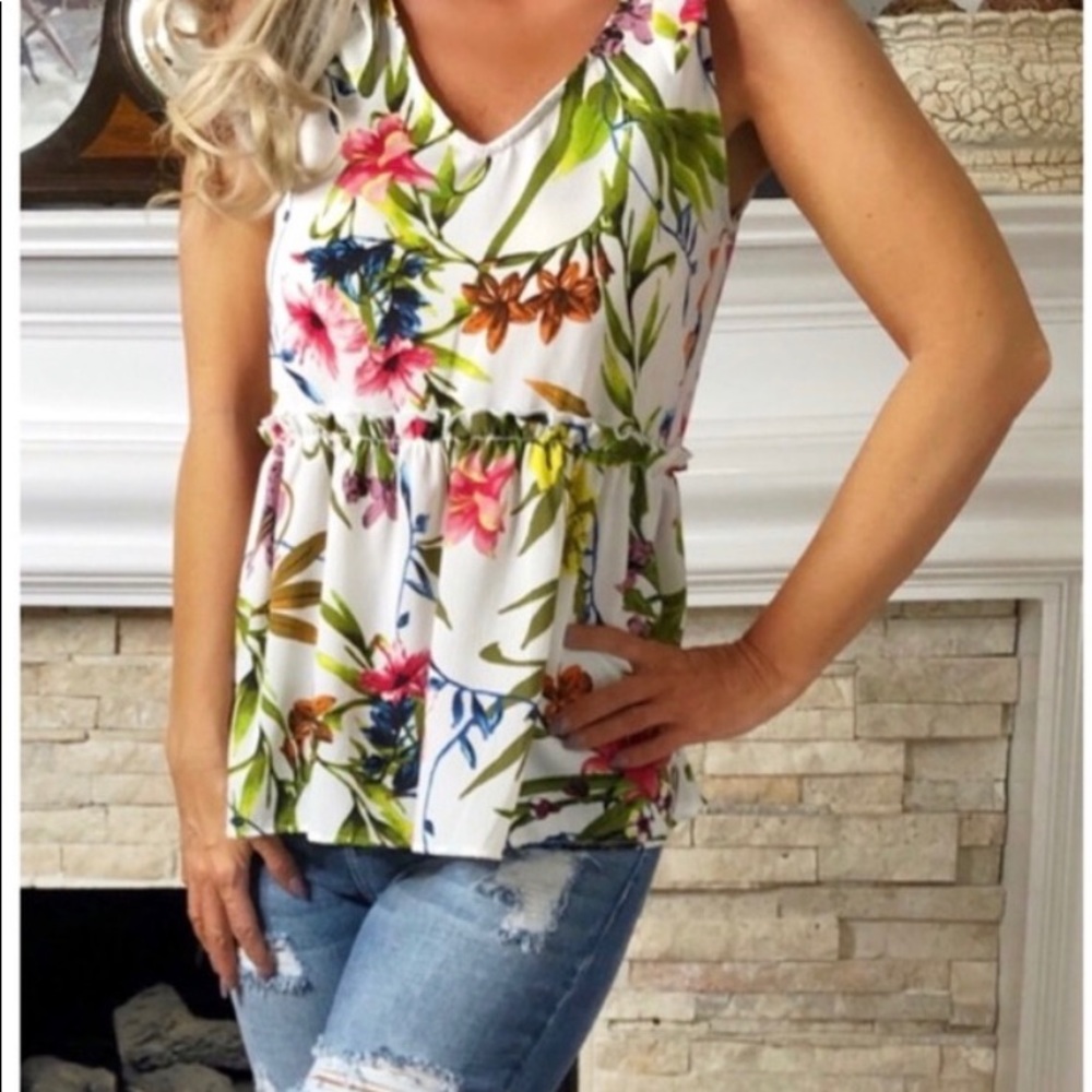 Floral tank